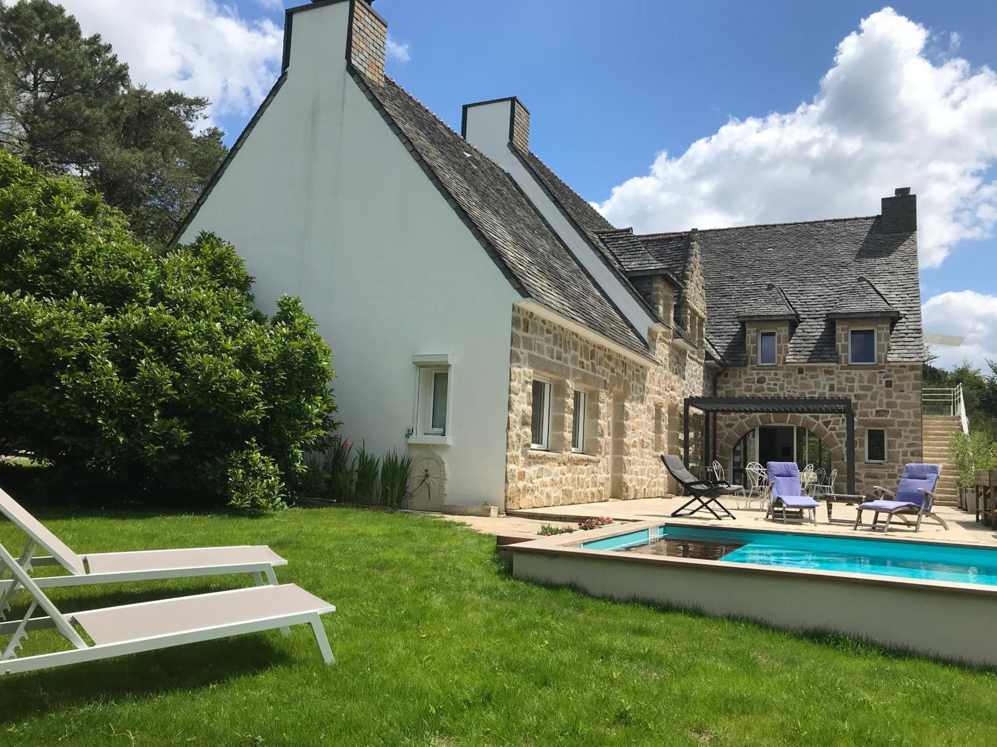 Le Pas Du Faon Bed & Breakfast Caudan Exterior photo